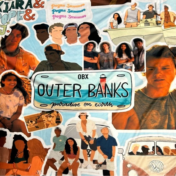 NWOT OBX Outer Banks Unisex‎ 3X Short Sleeve shirt - Picture 4 of 5